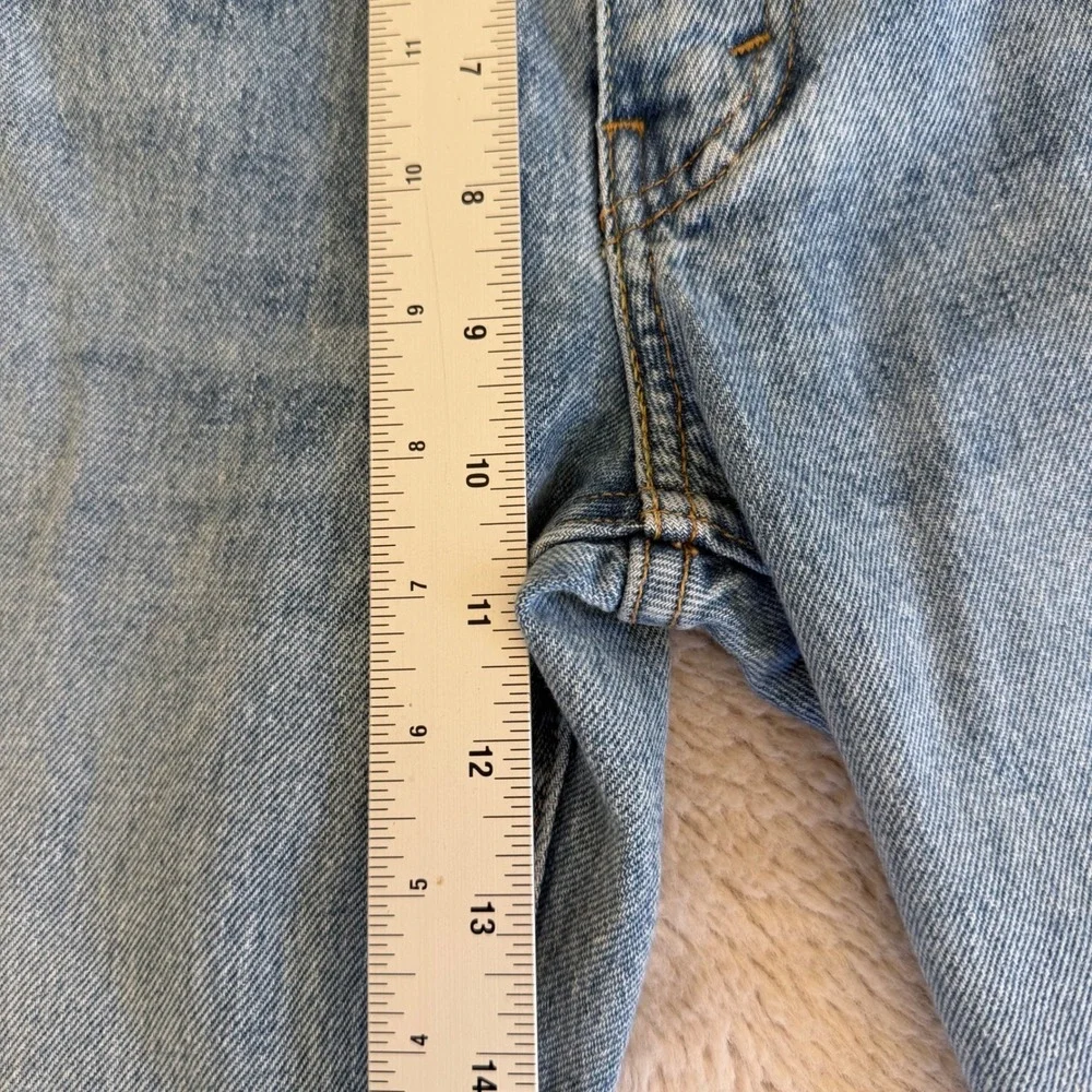 Levis 514 Straight Fit Jeans Mens 32x32 Blue Denim Stretch Cotton Blend 1673‎